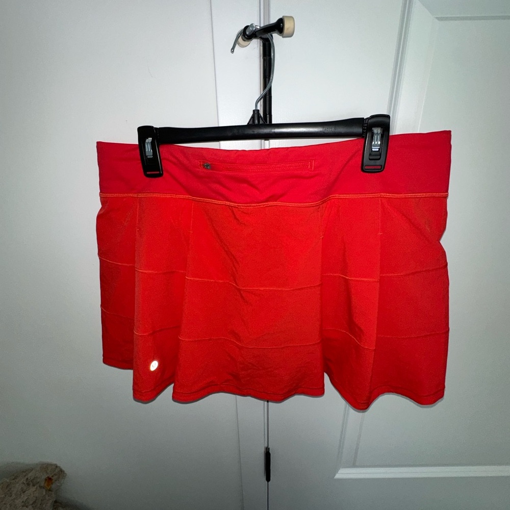 ❤️ 🔥 Lululemon Pace Rival Mini Skort – Carnation (Tall) | NWT - Picture 7 of 7